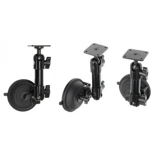 Bild 5 - Brodit Standfuss / Sockelhalterung mit Saugfuss, Lnge: 190mm (max. Belastung: 2kg), Kugelkopf: 20mm Verstellbar: 360 Grad / 210 Grad Neigung