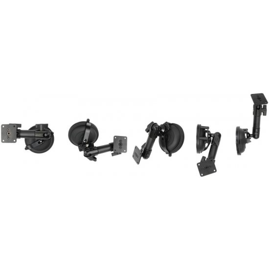 Bild 6 - Brodit Standfuss / Sockelhalterung mit Saugfuss, Lnge: 190mm (max. Belastung: 2kg), Kugelkopf: 20mm Verstellbar: 360 Grad / 210 Grad Neigung