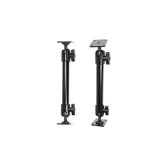 Bild 2 - Brodit Standfuss / Sockelhalterung, Lnge: 251mm (max. Belastung: 2kg), Kugelkopf: 20mm Verstellbar: 360 Grad / 210 Grad Neigung