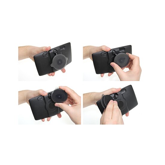 Bild 2 - Brodit Navihalter f�r TOMTOM GO 40, GO 400, GO 50, GO51, GO 60, GO 61, GO 6000, GO LIVE 820, GO LIVE 825, START 20, START 25, START 40, START 42, START 50, START 52, START 60, VIA 62, VIA 110, VIA 120, VIA 125, VIA 130, VIA 135, mit MoveClip, Durchme