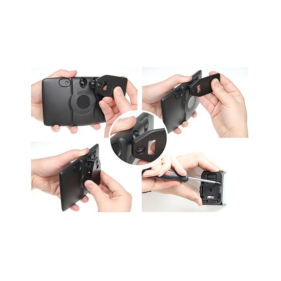 Bild 3 - Brodit Navihalter f�r TOMTOM GO 40, GO 400, GO 50, GO51, GO 60, GO 61, GO 6000, GO LIVE 820, GO LIVE 825, START 20, START 25, START 40, START 42, START 50, START 52, START 60, VIA 62, VIA 110, VIA 120, VIA 125, VIA 130, VIA 135, mit MoveClip, Durchme