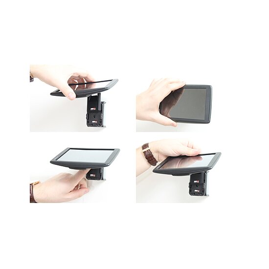 Bild 4 - Brodit Navihalter f�r TOMTOM GO 40, GO 400, GO 50, GO51, GO 60, GO 61, GO 6000, GO LIVE 820, GO LIVE 825, START 20, START 25, START 40, START 42, START 50, START 52, START 60, VIA 62, VIA 110, VIA 120, VIA 125, VIA 130, VIA 135, mit MoveClip, Durchme
