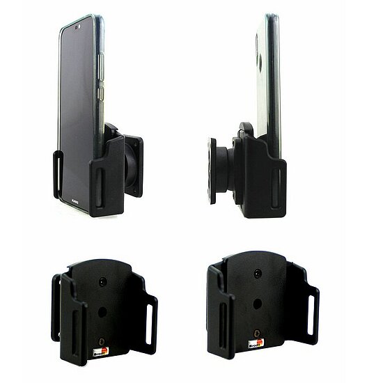 Bild 7 - Brodit einstellbarer Halter , Universal: max. Breite: 62-77mm, Tiefe: 6-10mm Montageplatte mit Kugelgelenk, fr max. Breite: 62-77mm, Tiefe: 6-10mm
