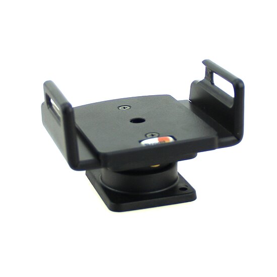 Bild 9 - Brodit einstellbarer Halter , Universal: max. Breite: 62-77mm, Tiefe: 6-10mm Montageplatte mit Kugelgelenk, fr max. Breite: 62-77mm, Tiefe: 6-10mm