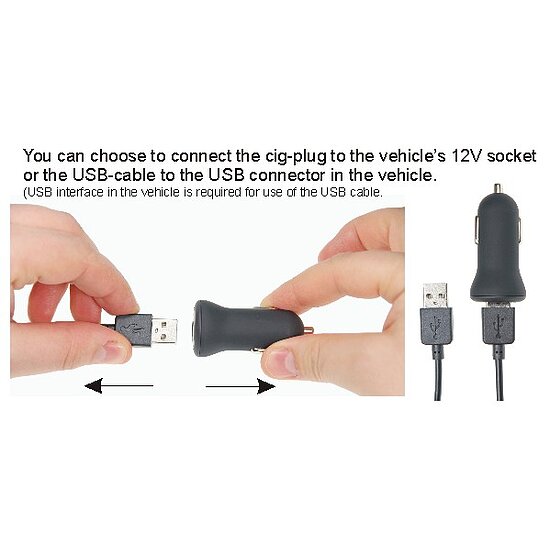 Bild 8 - Brodit einstellbarer Halter (seitlich) Aktiv USB-C, 12/24V, Universal: max. Breite: 62-77mm, Tiefe: 12-16mm USB Typ C Ladeanschluss, inkl. Zigarettenanznder-Ladegert, Montageplatte mit Kugelgelenk, fr max. Breite: 62-77mm, Tiefe: 12-16mm