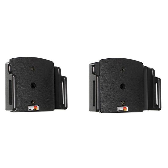 Bild 7 - Brodit einstellbarer Halter (seitlich) , Universal: max. Breite: 70-83mm, Tiefe: 2-10mm Montageplatte mit Kugelgelenk, f�r max. Breite: 70-83mm, Tiefe: 2-10mm