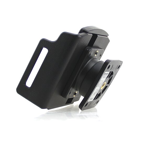 Bild 8 - Brodit einstellbarer Halter (seitlich) , Universal: max. Breite: 70-83mm, Tiefe: 2-10mm Montageplatte mit Kugelgelenk, f�r max. Breite: 70-83mm, Tiefe: 2-10mm