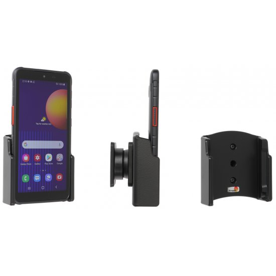 Bild 1 - Brodit Halter fr SAMSUNG Galaxy XCover 5 Montageplatte mit Kugelgelenk