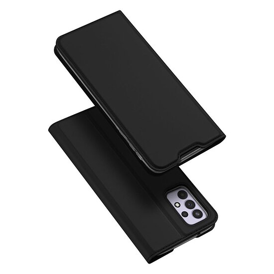 Bild 2 - Dux Skin Pro Bookstyle fr SAMSUNG Galaxy A33 5G, Black Premium-Tasche mit Kreditkartenfach und Standfunktion
