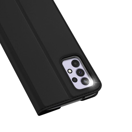 Bild 3 - Dux Skin Pro Bookstyle fr SAMSUNG Galaxy A33 5G, Black Premium-Tasche mit Kreditkartenfach und Standfunktion