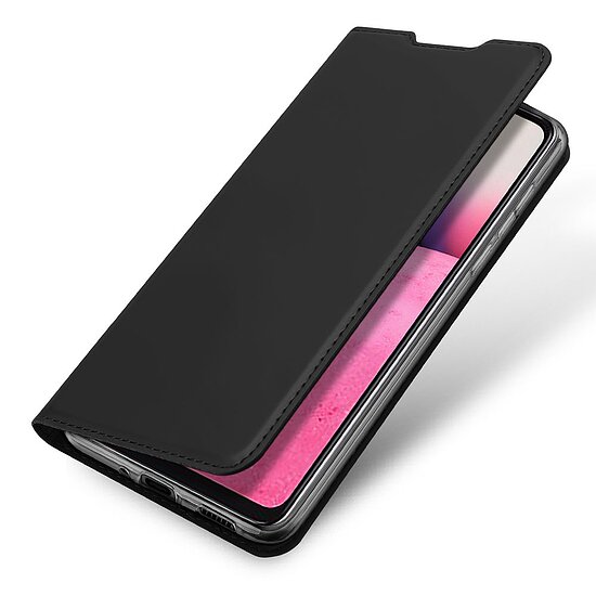 Bild 1 - Dux Skin Pro Bookstyle fr SAMSUNG Galaxy A33 5G, Black Premium-Tasche mit Kreditkartenfach und Standfunktion