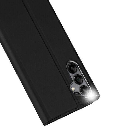 Bild 3 - Dux Skin Pro Bookstyle fr SAMSUNG Galaxy A34 5G, Black Premium-Tasche mit Kreditkartenfach und Standfunktion