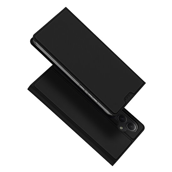 Bild 3 - Dux Skin Pro Bookstyle fr SAMSUNG Galaxy A35 5G, Black Premium-Tasche mit Kreditkartenfach und Standfunktion