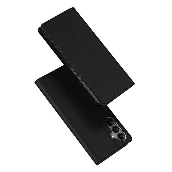 Bild 3 - Dux Skin Pro Bookstyle fr SAMSUNG Galaxy A55 5G, Black Premium-Tasche mit Kreditkartenfach und Standfunktion