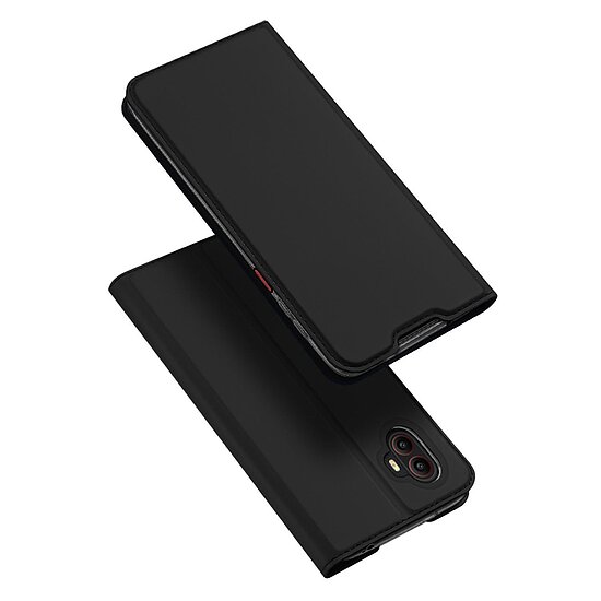 Bild 3 - Dux Skin Pro Bookstyle fr SAMSUNG Galaxy XCover 6 Pro, Black Premium-Tasche mit Kreditkartenfach und Standfunktion