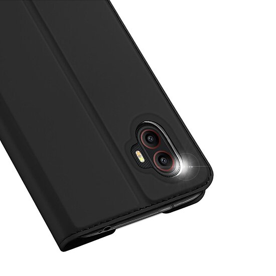 Bild 5 - Dux Skin Pro Bookstyle fr SAMSUNG Galaxy XCover 6 Pro, Black Premium-Tasche mit Kreditkartenfach und Standfunktion