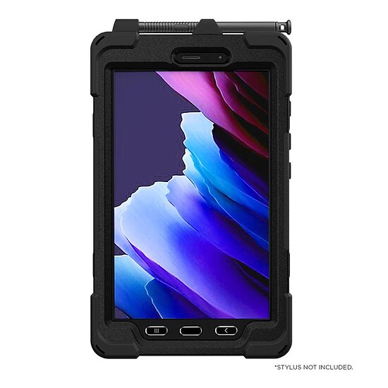 Bild 5 - Eiger Peak 500m Case fr SAMSUNG Galaxy Tab Active 3, Black extrem robustes, mehrschichtiges Schutzcase mit Handschlaufe und Schultergurt