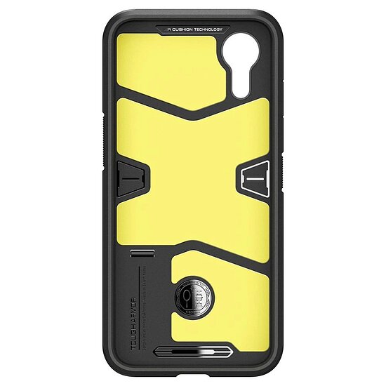 Bild 4 - Spigen Tough Armor black (matt) fr SAMSUNG Galaxy XCover 7 starke mehrlagige Schutzhlle mit Standfu