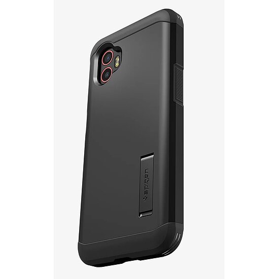 Bild 10 - Spigen Tough Armor black (matt) fr SAMSUNG Galaxy XCover 7 Pro starke mehrlagige Schutzhlle mit Standfu