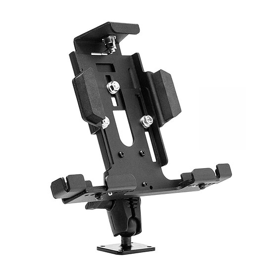 Bild 1 - Arkon einstellbarer Tablet Halter , Universal: 7 bis 10 Zoll , Metall-Rahmen, abschliebar, mit AMPS Fu fr max. Tablet-Breite: 200-260mm, Hhe: 115-180mm, Tiefe: 4-20mm