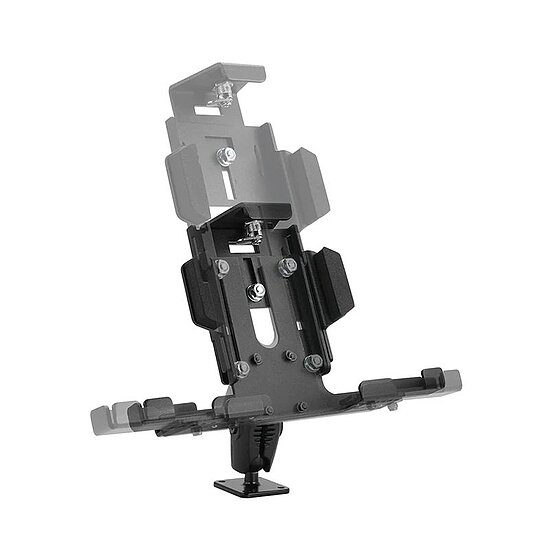 Bild 3 - Arkon einstellbarer Tablet Halter , Universal: 10 bis 12.9 Zoll , Metall-Rahmen, abschliebar, mit AMPS Fu fr max. Tablet-Breite: 250-310mm, Hhe: 115-180mm, Tiefe: 4-20mm
