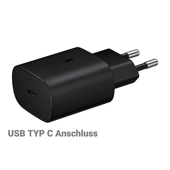 Bild 2 - EP-TA800 Schnellladegert 230V USB-C Anschluss fr SAMSUNG Galaxy Tab Active 4 Pro, Galaxy Tab Active Pro, Galaxy Tab Active 3, Galaxy XCover 6 Pro, Galaxy XCover 5, Galaxy Tab S8 Ultra, Galaxy S23 Ultra 5G, Galaxy A54 5G, Galaxy S23 5G, Galaxy A53 5