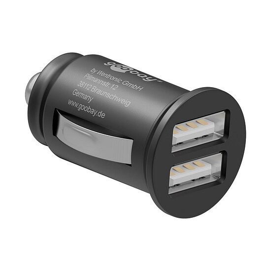 Bild 5 - Goobay Dual KFZ Ladegert , 12/24V, 2x USB-A 12W (2.4A) 1x 2.4A oder 2x 1.2A,