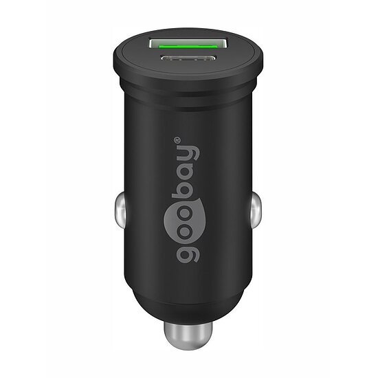 Bild 2 - Goobay Dual KFZ Ladegert , 12/24V, 1x USB-C + 1x USB-A, 45W untersttzt Quick Charge (QC) und Power Delivery (PD)