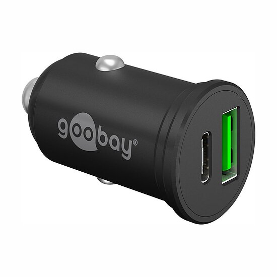 Bild 6 - Goobay Dual KFZ Ladegert , 12/24V, 1x USB-C + 1x USB-A, 45W untersttzt Quick Charge (QC) und Power Delivery (PD)