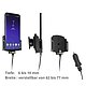 Brodit einstellbarer Halter (seitlich) Aktiv USB-C, 12/24V, Universal: max. Breite: 62-77mm, Tiefe: 6-10mm USB Typ C Ladeanschluss, inkl. Zigarettenanznder-Ladegert, Montageplatte mit Kugelgelenk, fr max. Breite: 62-77mm, Tiefe: 6-10mm