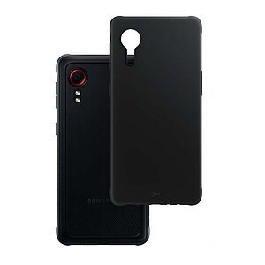 3MK MATT CASE (Hlle), Black fr SAMSUNG Galaxy XCover 5 schwarze, sehr widerstandsfhige TPU-Schutzhlle