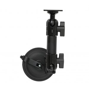 Brodit Standfuss / Sockelhalterung mit Saugfuss, Lnge: 190mm (max. Belastung: 2kg), Kugelkopf: 20mm Verstellbar: 360 Grad / 210 Grad Neigung