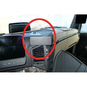 Brodit ProClip (extra stabil) fr Mercedes Actros 5 / MP5, ab Bj. 2019 + Brodit ProClip (extra stabil) fr Mercedes Arocs, ab Bj. 2020 Position: Rechts vom Lenkrad, oberhalb der rechten Lftung